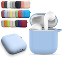 Silicone Cases For Airpods 1st 2nd Universal Protective Sleeve Replaceable Wireless Earphone Protective Shell For Apple AirPod 2