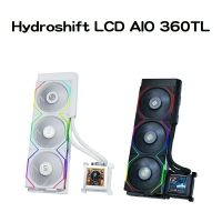 米特3C數位–LIAN LI 聯力 Hydroshift LCD 360TL 水冷散熱器 黑色/HSLCD36TB 白色/HSLCD36TW