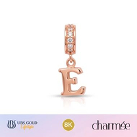 UBS Gold - Liontin Emas Charmee Alpha Cheri E - 8k - Ald0202k Rose Gold