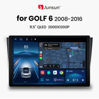 Junsun X7 PRO 11.5“ 2K AI Voice Wireless CarPlay Android Auto Car Radio For Volkswagen Golf 6 2008-2016 Multimedia autoradio