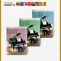 หนังสือเรียนเปียโน Alfred Basic Adult Piano Course Lesson Book 1-3 คําแนะนําการขายที่ร้อนแรงในเดือนน