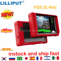 LILLIPUT FS5 5.4 Inch Monitor on Camera DSLR Field FHD HDR 3G-SDI 4K HDMI-compatible 60 Hz 3D LUT Waveform DCI-P3 Color Space