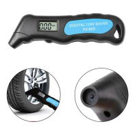 ❥เครื่องทดสอบมิเตอร์ LCD Tyre Gauge ความดันยางรถ Guage จักรยานดิจิตอลรถบรรทุกอัตโนมัติ♧