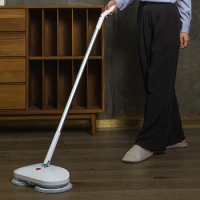 Kc certification BOOMJOY 2022 smart cleaning trapeador spray mop microfiber electric spin mop with self cleaning