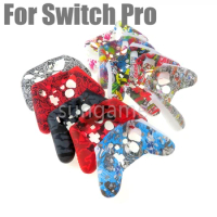 10pcs Water Transfer Printing Silicone Protective Cover Skin Case for Nintendo Switch Pro Controller