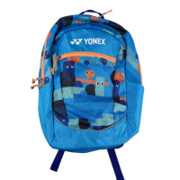【YONEX】兒童後背包小背包可放羽球拍29x18x43cm深海洋藍(BA22512EX489)