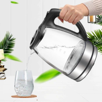 1.7L Electric Kettle 230V 2000W Glass Hot Water Kettle Fast Heating Electric Tea Kettle Water Boiler &amp; Heater with Auto Shut-Off