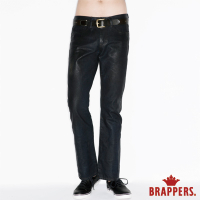BRAPPERS 男款 HM-中腰系列-直筒褲-黑