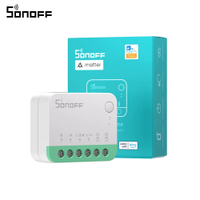 [Hot] Sonoff r4m WiFi smart switch matter light switch universal breaker smart home controller work 