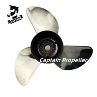 Captain Boat Propeller 13x17 Fit Yamaha Outboard Engines 50 60 70 75 80 85 90 115 130 HP Stainless Steel 15 Tooth Spline RH