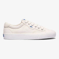 รองเท้าผ้าใบผู้หญิง แบรนด์ Keds รุ่น CREW KICK 75 ORGANIC COTTON สีขาว