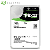 【SEAGATE 希捷】EXOS 24TB 3.5吋 SATA 企業級硬碟(ST24000NM002H) 彩盒裝公司貨