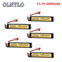 40C 11.1V 2600mAh Lipo Battery for Water Gun 3S battery for Mini Airsoft BB Air Pistol Electric Toys Guns Spare Parts (T Plug)