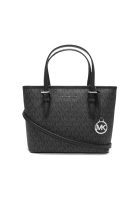 MICHAEL KORS Michael Kors PVC with cow leather medium handbag for women 35T9STVT0B BLACK