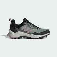 【ADIDAS】TERREX AX4 GTX W 登山鞋 防潑水 女鞋 黑灰紫-IE2576