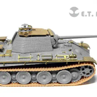ET Model 1/72 E72-010 WWII German Panther G Anti Aircraft Armour For DRAGON Kit