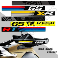 For R1250/1200GS Adv F750/850/650GS G310gs Adventure Rt Xr F900xr Reflecterende Motorfiets Handguard Decal sticker Waterdicht