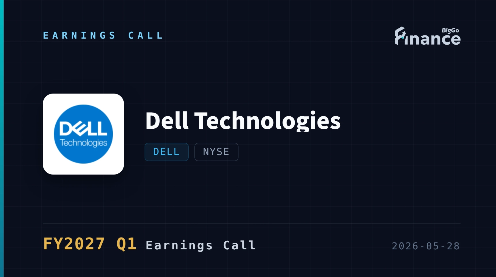 [DELL Q1 2027 Earnings Call] Dell Q1 Revenue Soars 88% to $43.8B on AI ...