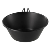 Practical 1 Pcs Sierra Cup Outdoor Carrying Stainless Steel Plated Black Cooking Supplies Easy Storage
