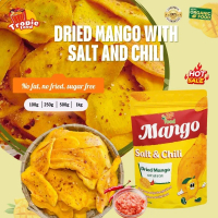 3F Food Dried Mango with Salt & Chili – Spicy & Sweet Healthy Snack 100g/250g/500g