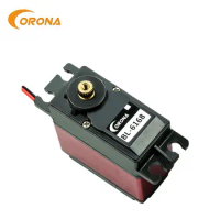 CORONA BL6168 High-voltage 4.8V 6.4V High-power DC brushless Servo For steering robot Metal Gear 64g 25KG 32KG