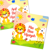 Buku Personalized: (Aku) Bisa Hijaiyah / (Nama Anak) Bisa Hijaiyah