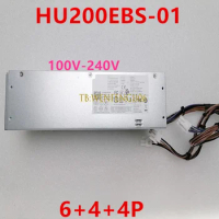 Original New Power Supply For DELL Optiplex 3060 3080 3470 SFF 6Pin+4Pin*2 200W Power Supply HU200EB