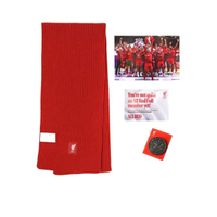 Red Full Scarf & Pin Badge ชุดเซ็ตสมาชิก สีแดง - LF068AC282EPTH