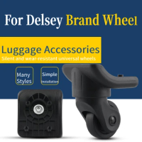 Suitable for DELSEY French ambassador suitcase replacement wheel Xingyu 076 trolley case universal wheel password box mute wheel