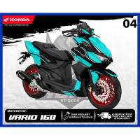 Decal HONDA VARIO 160 full body Full Blok Decal - VARIO 160 DECAL DESIGN NEW GRAFIK(04)