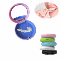 Dụng Cụ Giữ Niềng Răng Chỉnh Nha, Hộp Đựng Răng Giả, Răng Giả, Bảo Vệ Miệng, Hộp Nhựa, Dụng Cụ Sắp X