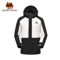 GOLDEN CAMEL Hiking Jackets Women Windbreakers Cotton Fleece Jacket for Men's Winter Coats 2023 New Waterproof Travel Clothes