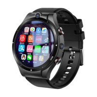 Newest Octa-core High-end 4G Smartwatch 2 Cameras SIM Card Health Sport Tracker Bluetooth WiFi GPS Cellular Smart Watch