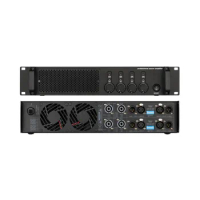 4 Channel digital amplifier intergrated DSP processor 4x 2496W Sofware for DSP is offered