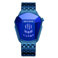 Diamond Alloy Watch for Men BESTWIN Hot-Selling Men's Watch E-commerce Quartz Watch Couple Watch