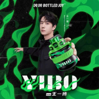 Bottled Joy Warmtonton Thermos Bottle Wang Yibo Co-branded Exclusive Customized Cool Leopard Creative