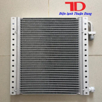 Dàn Nóng DUS 14x14 inch 36x36 cm dày 26 mm, Dàn Nóng Điều Hòa Ô Tô , Điện Lạnh Ô Tô Thuận Dung