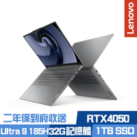Lenovo IdeaPad Pro 5 83D4005QTW 16吋效能筆電 Ultra 9 185H/RTX4050/32G/1TB PCIe SSD/Win11/二年保到府收送