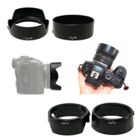 Camera Lens Hood ES65B Protective Sun Shade For Canon EOS R RP R5 R6, RF 50Mm F1.8 STM