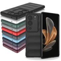 For Cover Vivo V29 Case For Vivo V29 Capas Skin-Friendly Shockproof Phone Back Bumper Soft TPU For Fundas Vivo V29 V 29 Cover