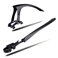 Road Bike Mudguard with Quick Release Design, Folding Bicycle Wings, Mud Guard Set, Ass Saver Fender
