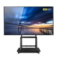 100-inch 4K LED TV/Super TV with android OS, it support LAN/WIFI network