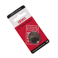 Panasonic 國際牌 CR2412 鈕扣型水銀電池(一組5入)