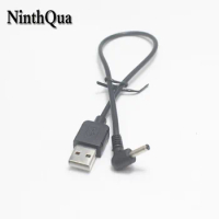 1pcs 3A USB 2.0 Male Plug to 3.5*1.35mm DC Power Connector 30cm 3.5x1.35mm Charging Cable for Table lamp audio small fan cleans