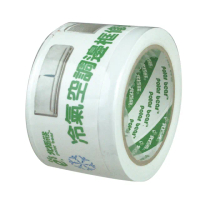 【POLAR BEAR 北極熊】PVC白色布紋膠帶60mmx24M 冷氣膠帶 PCT6024(包裝 黏貼 事務)