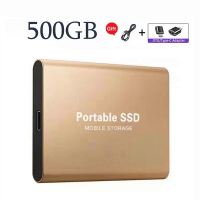 1TB Portable SSD High-Speed Mobile Solid State Drive 500GB SSD Hard Drives Disk USB 3.1 2TB External Storage Decives สำหรับแล็ปท็อป