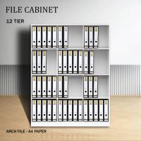 HK Kabinet Fail/12 Tier File Cabinet for Office/A4 Bookshelf/Rak Buku 12 Tingkat/Home Furniture/A4 S