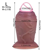 Extra large Realistic Pe nis Huge Soft Dildos D ick Thick Pe nis Sex Toy Vag inal An al Expander Mas