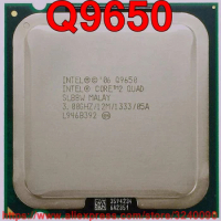 Original Intel CPU CORE 2 QUAD Q9650 Processor 3.00GHz/12M/1333MHz Quad-Core Socket 775 free shipping speedy ship out
