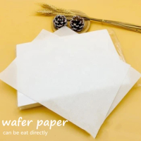 Wafer Paper for Cake Lollipop Decoration Edible Wafer Glutinous Rice Thick Section Edible Paper Customized Food Paper 5 pcs/bag